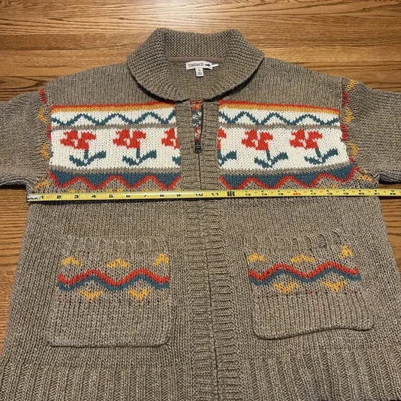 Toad & Co zip cardigan - Picture 5 of 6